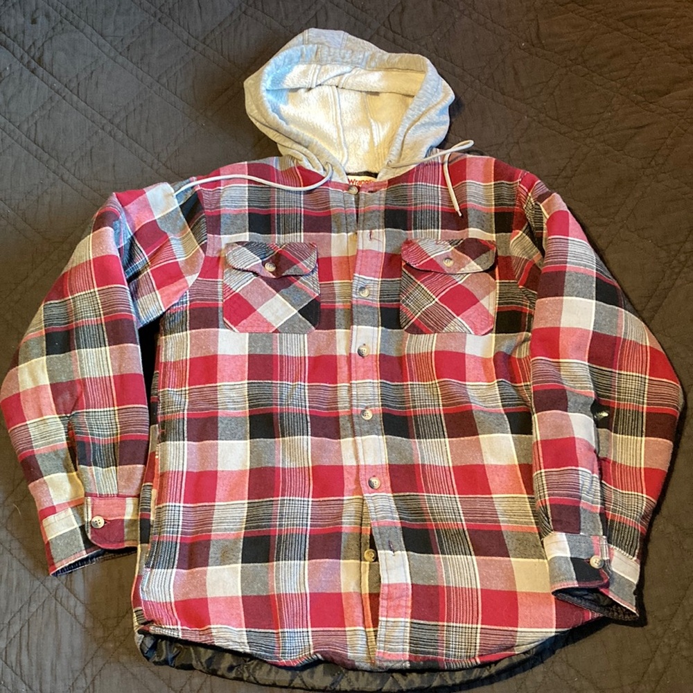 Wrangler Authentic Flannel Hoodie